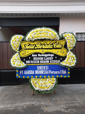 Papan Bunga Duka di Muaradua