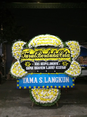 Papan Bunga Duka di Muaradua